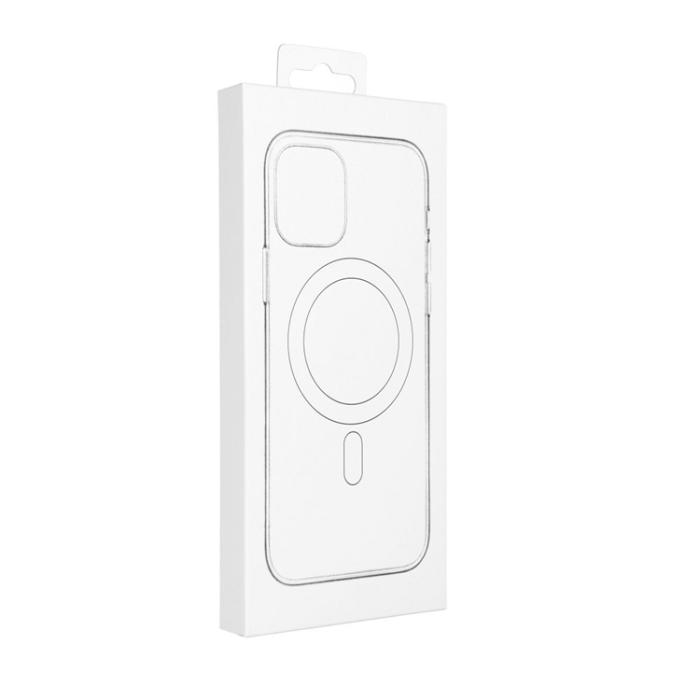 OEM - iPhone 15 Plus Mobilskal Magsafe Silikon - Svart