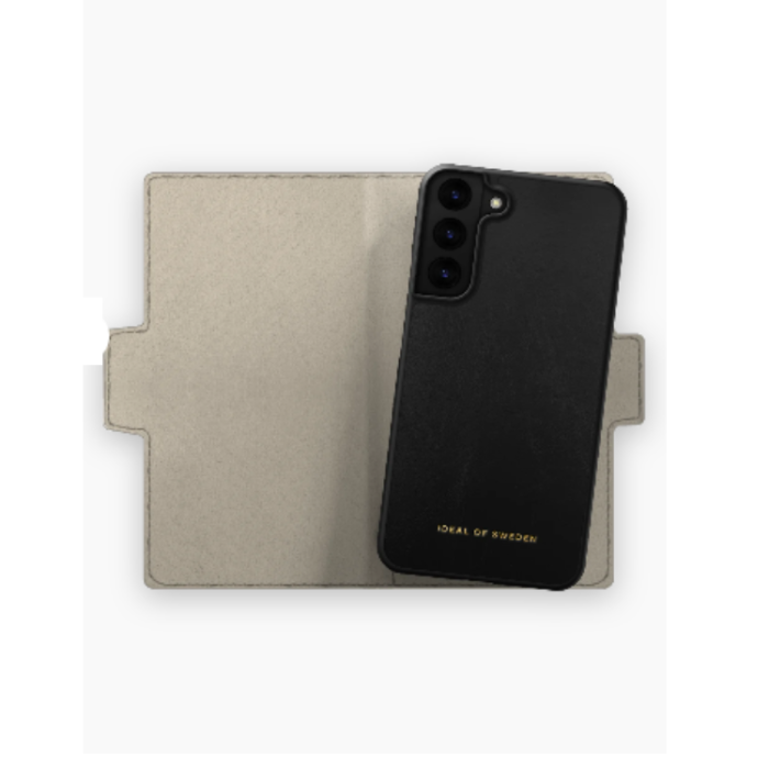 UTGATT1 - Ideal of Sweden Galaxy S22 Ultra Plånboksfodral Atelier - Intense Svart