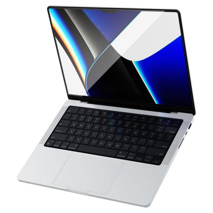 UTGATT1 - Spigen FC Härdat Glas Macbook Pro 16 2021 - Svart