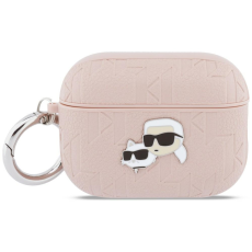 KARL LAGERFELD - Karl Lagerfeld AirPods Pro 3 Skal Monogram Karl & Choupette Head