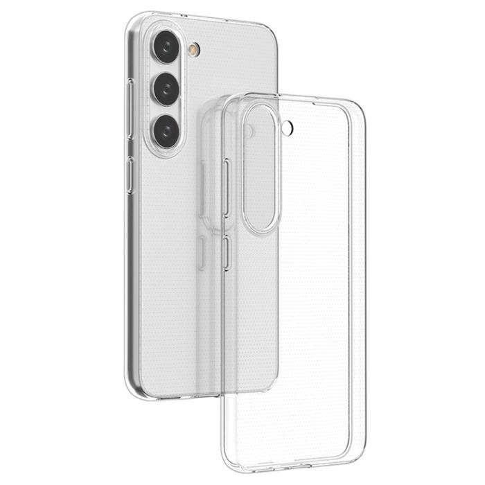 UTGATT1 - Galaxy S23 Skal Ultra Slim Anti-scratch Soft TPU - Clear