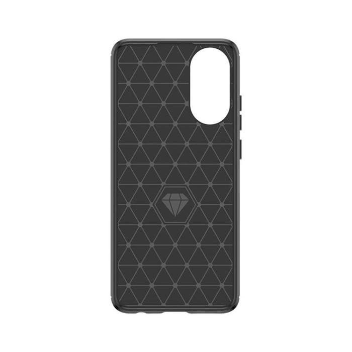 OEM - Oppo A78 4G Mobilskal Carbon Silikon - Svart