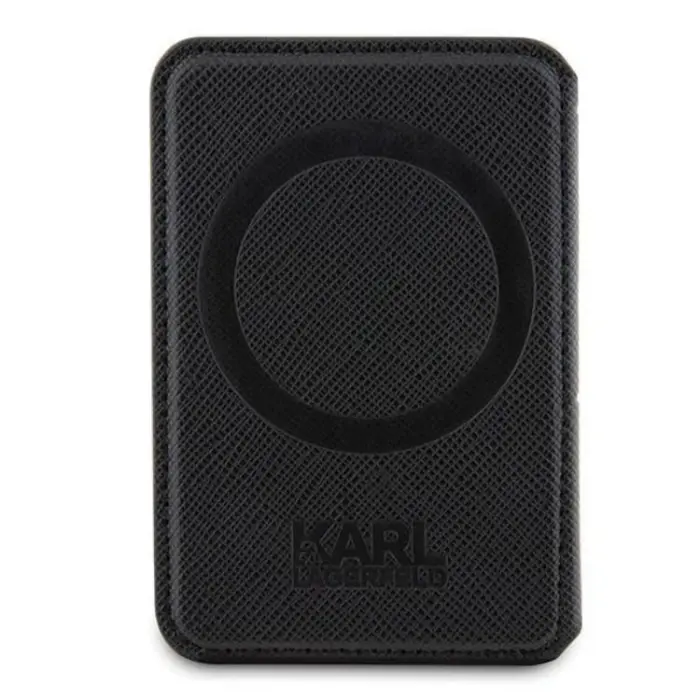 KARL LAGERFELD - Karl Lagerfeld Magsafe Korthållare Saffiano Monogram Choupette