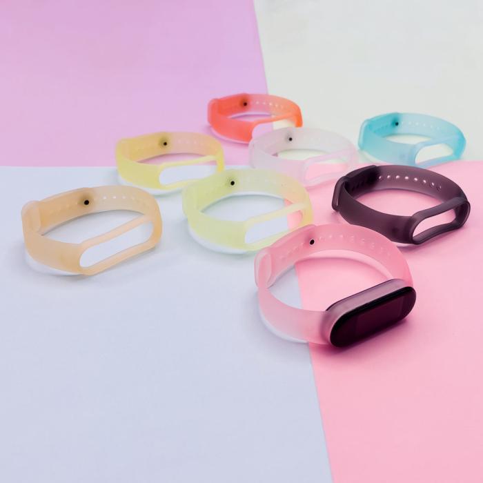 UTGATT1 - Armband kompatibelt med Xiaomi Mi Band 5 / 6 - Gul