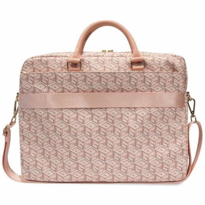 Guess - Guess Datorfodral 16'' GCube Stripes - Rosa