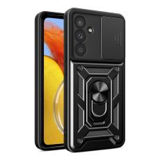 OEM - Galaxy M14 Mobilskal Hybrid Armor Camshield - Svart