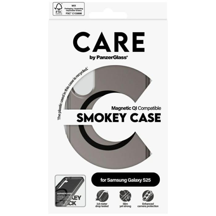 PanzerGlass - CARE By PanzerGlass Galaxy S25 Mobilskal MagSafe QI Urban Combat - Smoky