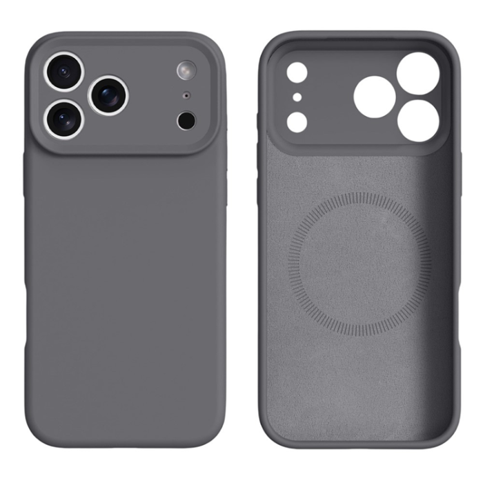 A-One Brand - iPhone 17 Pro Mobilskal MagSafe Precise Cutouts - Mörkgrå
