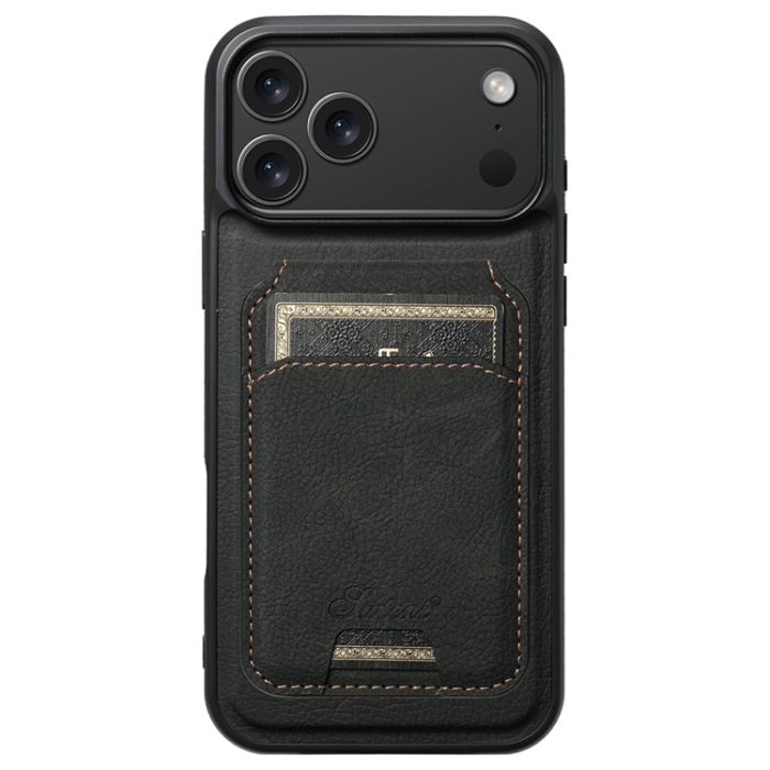 SUTENI - SUTENI iPhone 17 Pro Mobilskal MagSafe Kickstand H16 - Svart