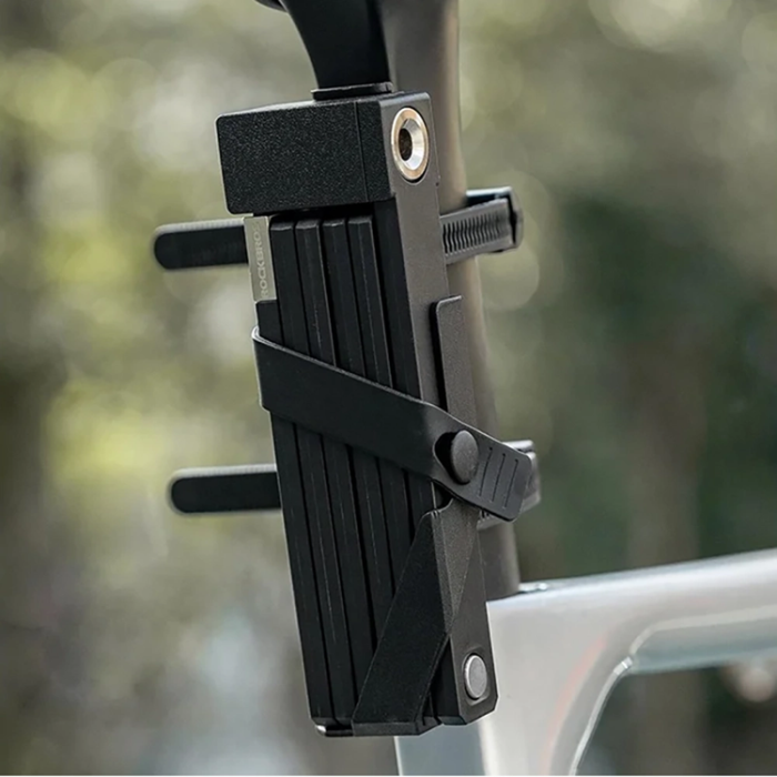 Rockbros - Rockbros Hoppbart Cykellås med Nyckel och Handtag 88 cm - Svart