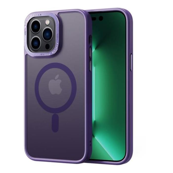 Boom of Sweden - BOOM iPhone 14 Pro Mobilskal Magsafe Frosted - Lila