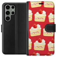 Gustaf - Pl&aring;nboksfodral till Samsung Galaxy S23 Ultra med T&aring;rta