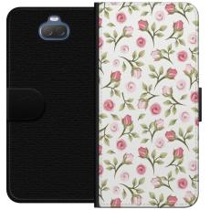iSecrets - Pl&aring;nboksfodral till Sony Xperia 10 med Blommigt
