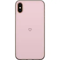 Gustaf - Mobilskal till Apple iPhone XS Max med Litet Hj&auml;rta