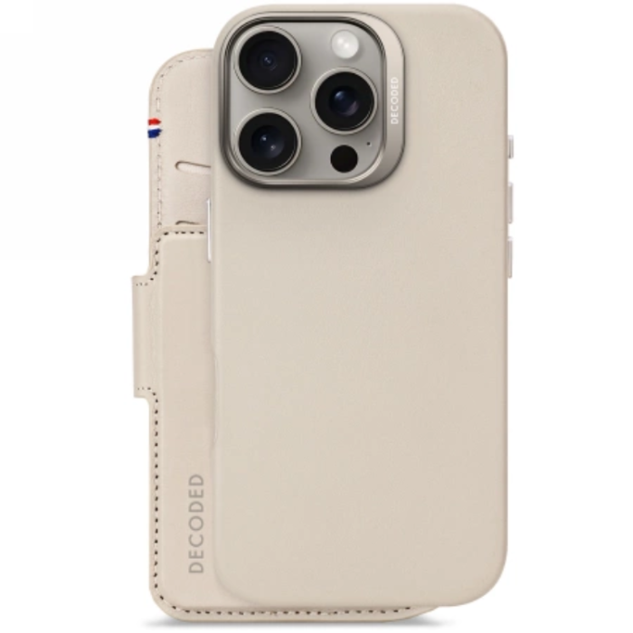 Decoded - Decoded iPhone 16 Pro Plånboksfodral MagSafe Detachable - Rosa