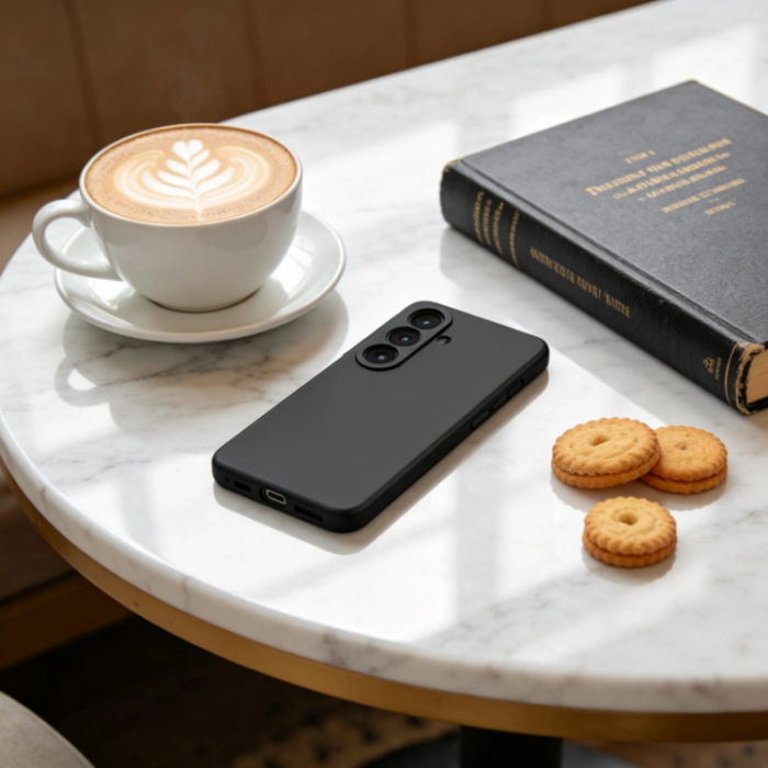 Tech-Protect - Tech-Protect Mobilskal För Galaxy S26 Magsafe Silikon - Svart