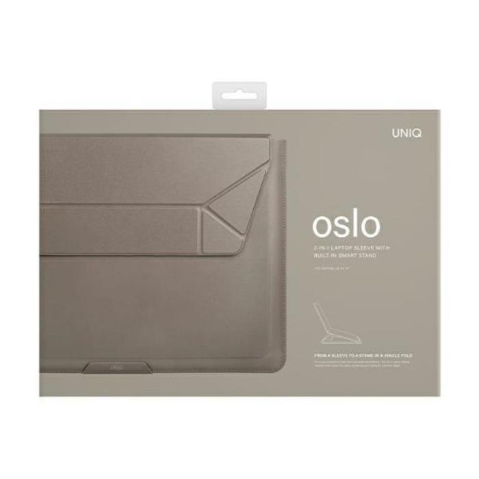 UNIQ - UNIQ 14'' Datorfodral Oslo - Grå