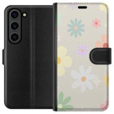 iSecrets - Pl&aring;nboksfodral till Samsung Galaxy S24+ med fejdande blommor