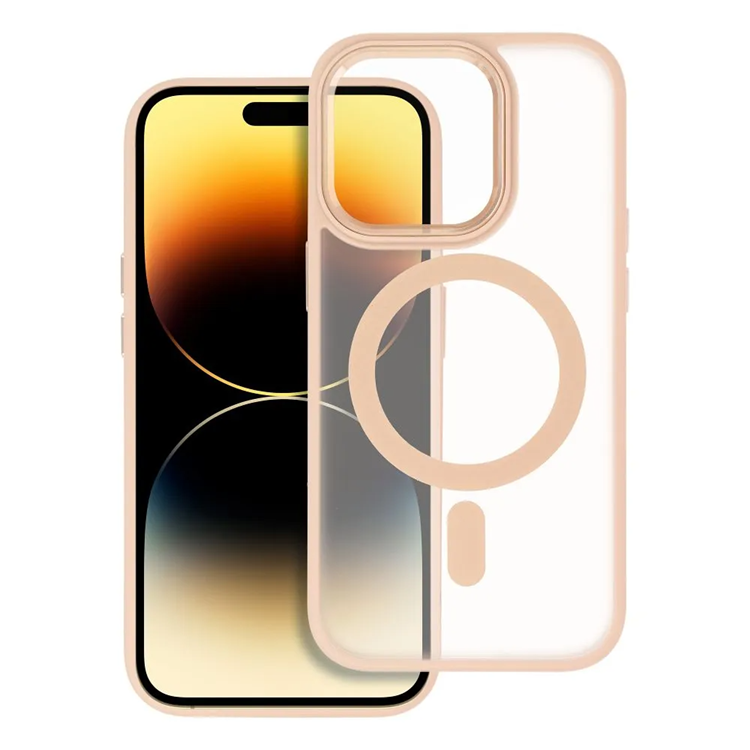 iPhone 15 Pro Max Mobilskal Magsafe Matte - Rosa | 2353 | AlltMobil