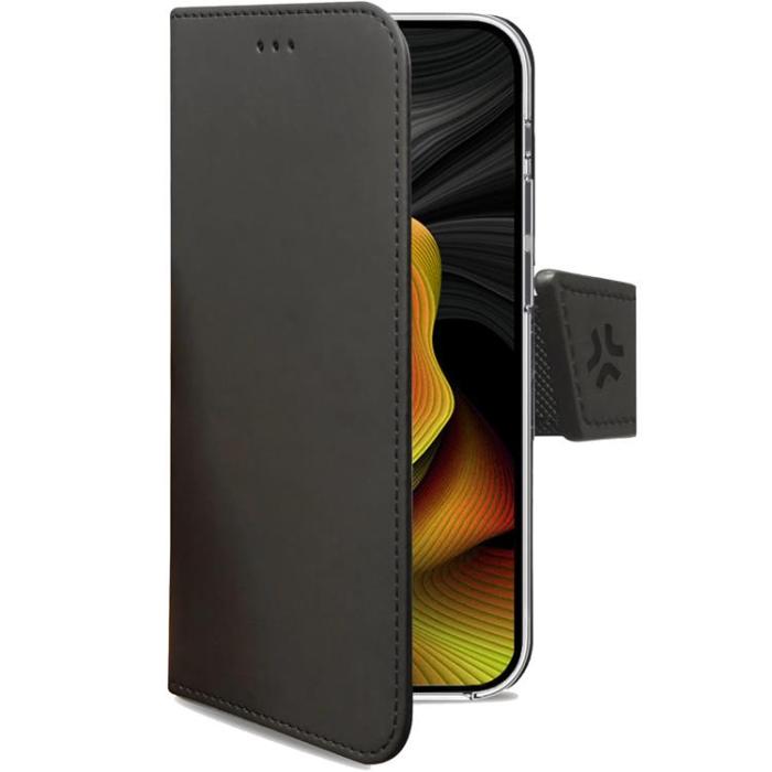 Celly - Celly iPhone 15 Pro Max Plånboksfodral Wally - Svart