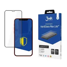 3MK - 3mk Xiaomi Redmi 13 Svart H&auml;rdat Glas Sk&auml;rmskydd Max Lite