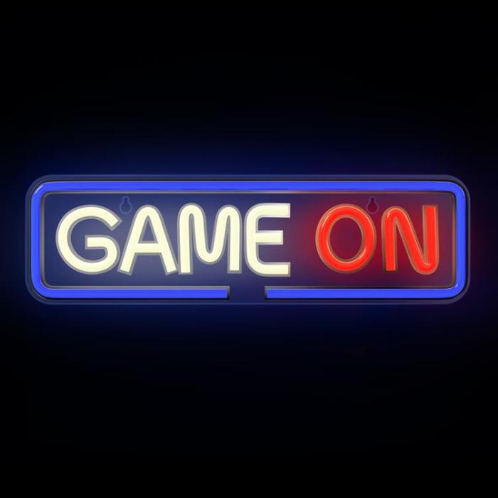 Forever Light - Forever Light Neon LED PLEXI GAME ON FPNE23 - Flerfärgad