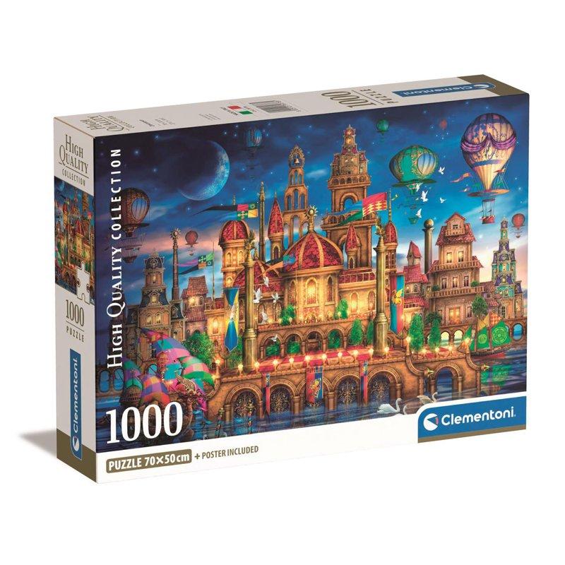CLEMENTONI Pussel 1000 Pcs CB High Quality Collection Downtown