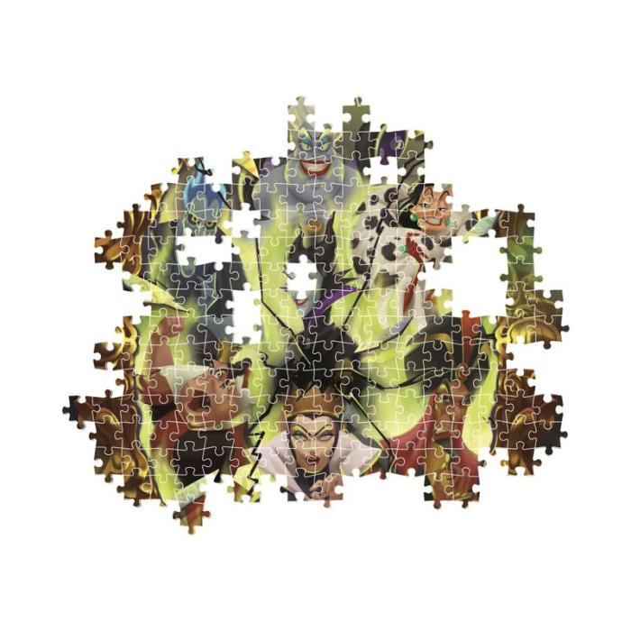 CLEMENTONI - CLEMENTONI Pussel 1000 Pcs CB High Quality Collection Disney Villains