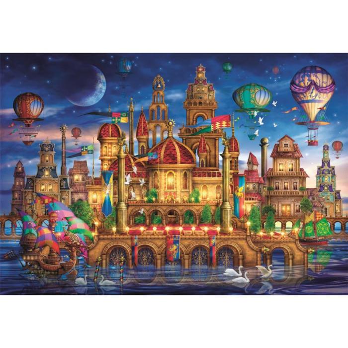 CLEMENTONI - CLEMENTONI Pussel 1000 Pcs CB High Quality Collection Downtown