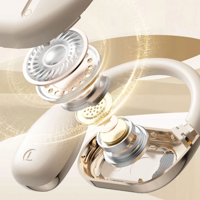 Dudao - Dudao In-Ear Hörlurar U17Max OWS Bluetooth 5.3 - Vit