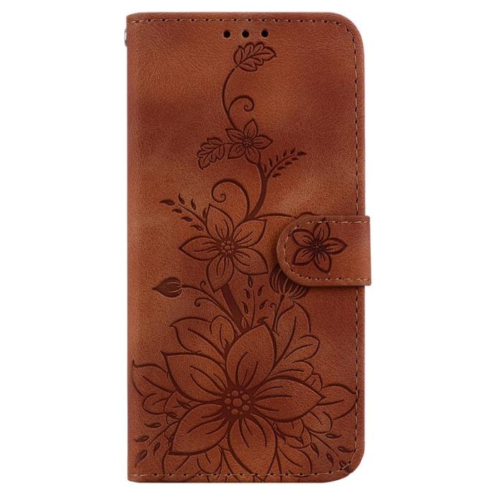 OEM - Mobilfodral för Samsung Galaxy S26 Plus Kickstand Konstläder - Brun