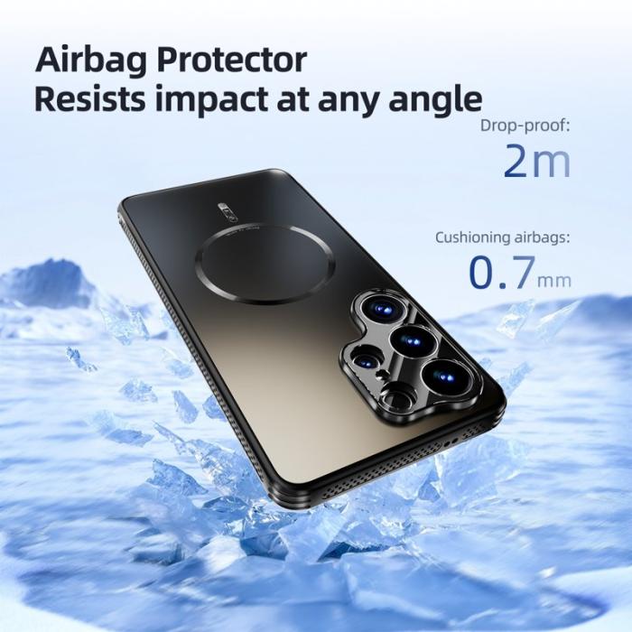 ABEEL - ABEEL Mobilskal för Samsung Galaxy S26 Magnetiskt TPU + PC - Guld