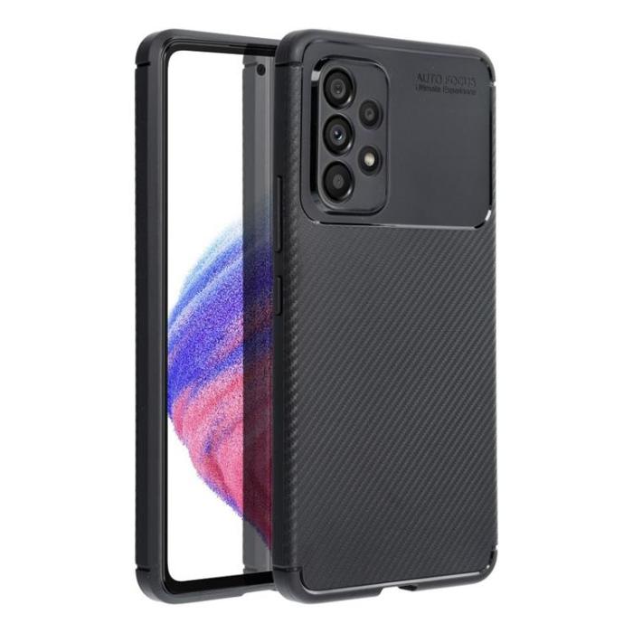 OEM - Galaxy A12 (2020/2021) Skal Carbon Premium - Svart