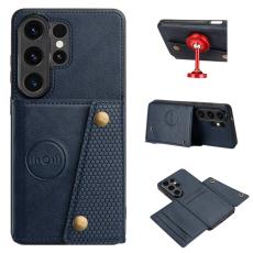 OEM - Mobilfodral f&ouml;r Samsung Galaxy S26 Ultra Kickstand och kortfack - Bl&aring;
