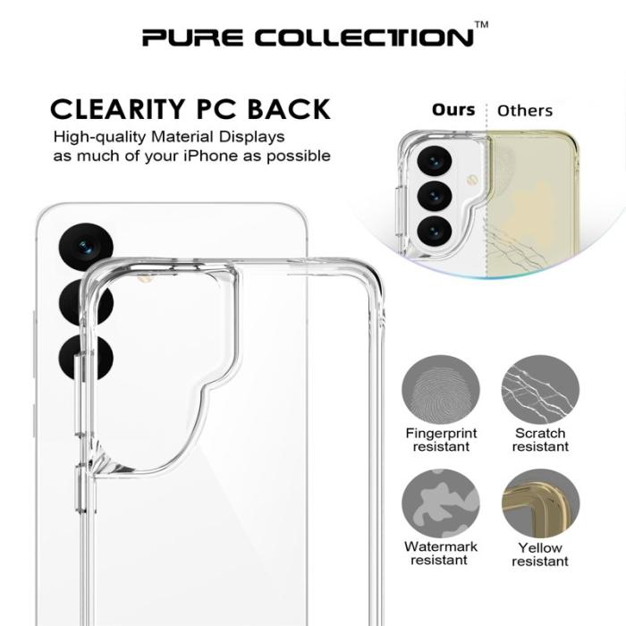 OEM - Mobilskal för Samsung Galaxy S26 Plus PC + TPU Dropproof - Transparent