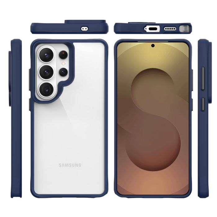 OEM - Mobilskal för Samsung Galaxy S26 Ultra Hybrid PC + TPU Stöttålig - Blå