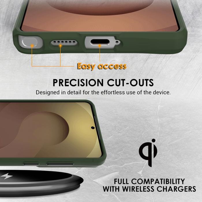 OEM - Mobilskal för Samsung Galaxy S26 Ultra Hybrid PC + TPU Stöttålig - Grön