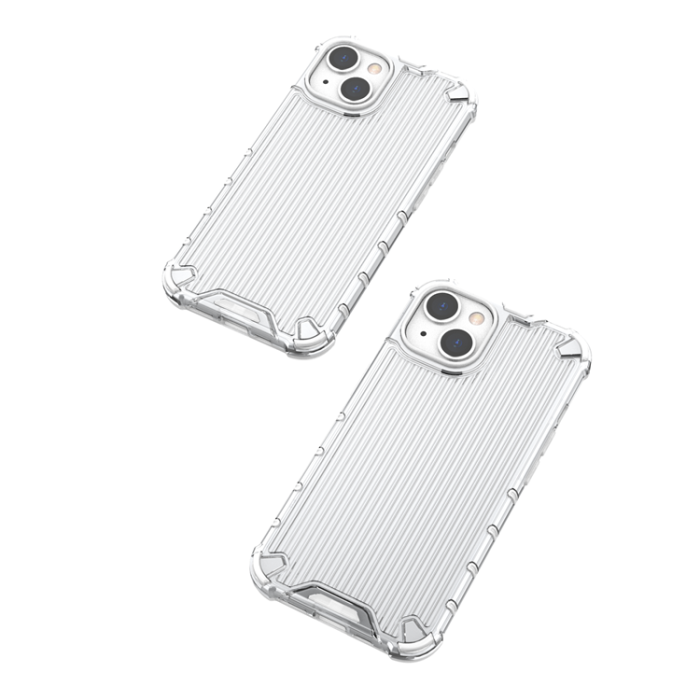 OEM - iPhone 14 Plus Skal Ombre Protect - Rosa/Blå