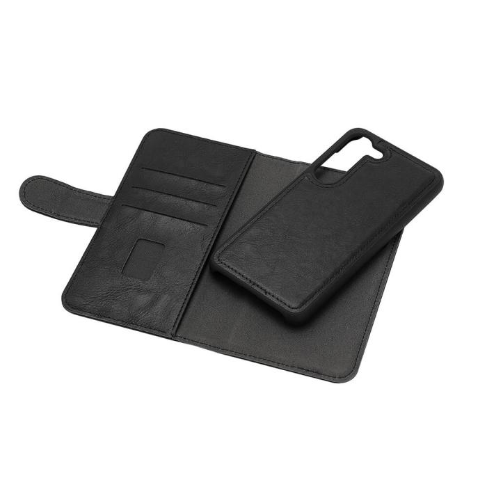 GEAR - GEAR Galaxy S23 Plus Plånboksfodral 2-i-1 - Svart