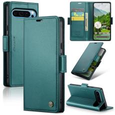 Caseme - CASEME Pl&aring;nboksfodral Konstl&auml;der f&ouml;r Google Pixel 9 Pro XL - Gr&ouml;n