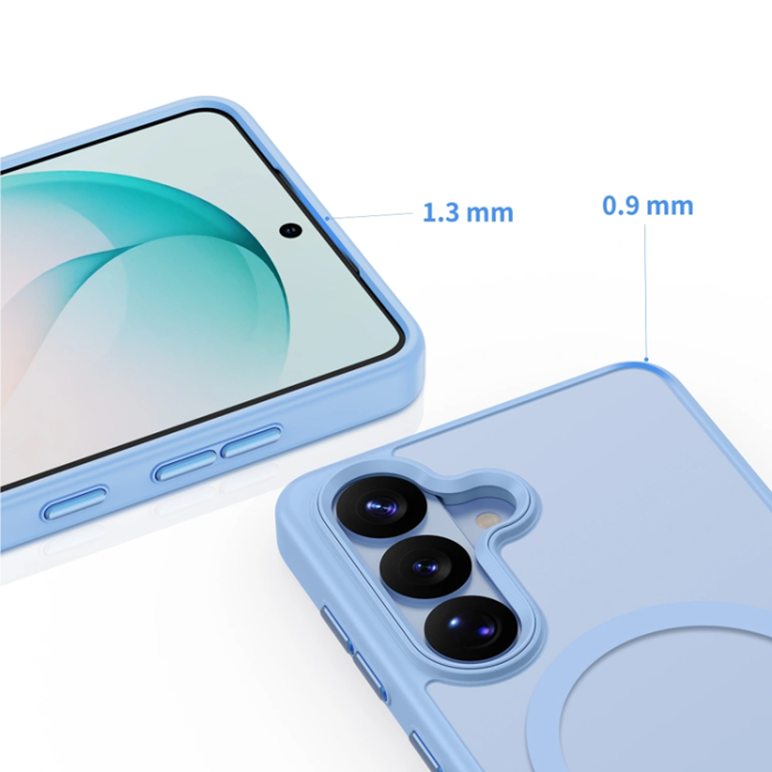 Tech-Protect - Tech-Protect Mobilskal För Galaxy S26 Magsafe Magmat - Matte Skyblå