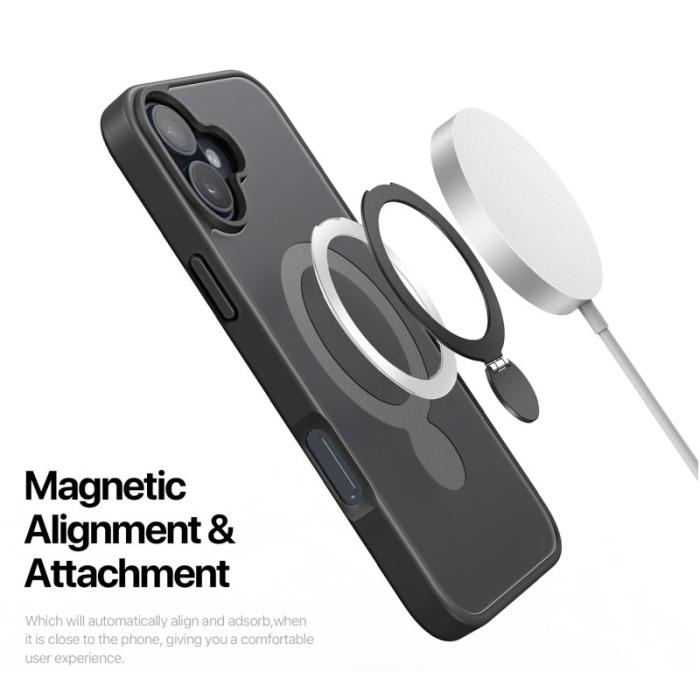 Dux Ducis - DUX DUCIS iPhone 16 Plus Fodral Yind Series PC+TPU - Svart