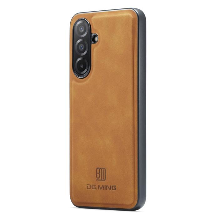 DG.MING - DG.MING Mobilskal till Samsung Galaxy A26 5G PU Läder Brun