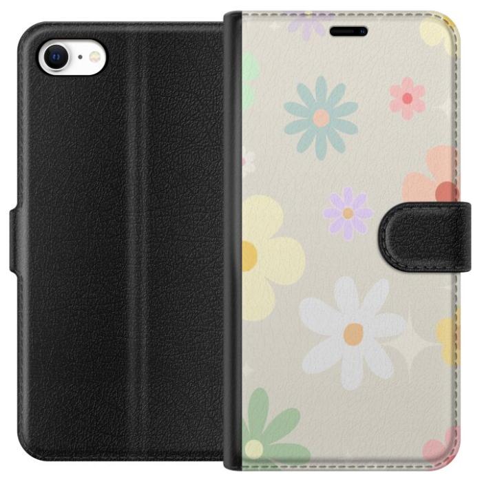 iSecrets - Plånboksfodral till Apple iPhone 6s med fejdande blommor