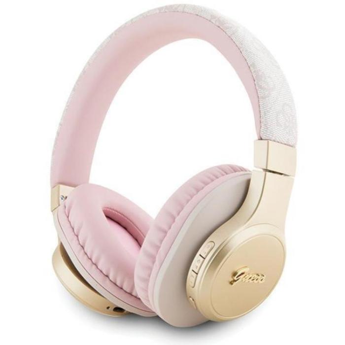 Guess - Guess Bluetooth On-Ear Hörlurar Script - Rosa