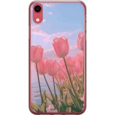 iSecrets - Mobilskal till Apple iPhone XR med Rosa Tulpaner
