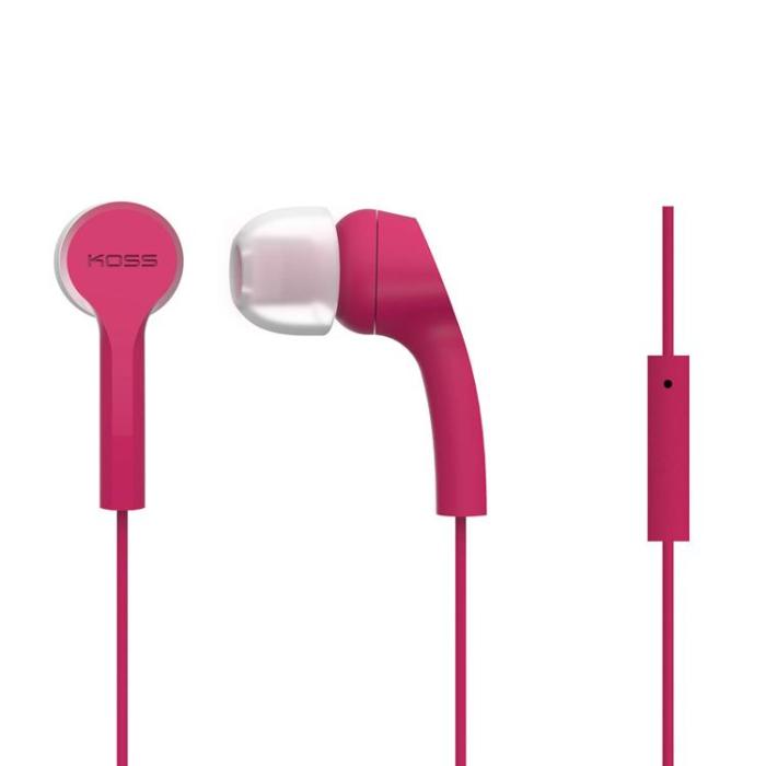 Koss - KOSS Hörlurar KEB9i In Ear Mic - Rosa