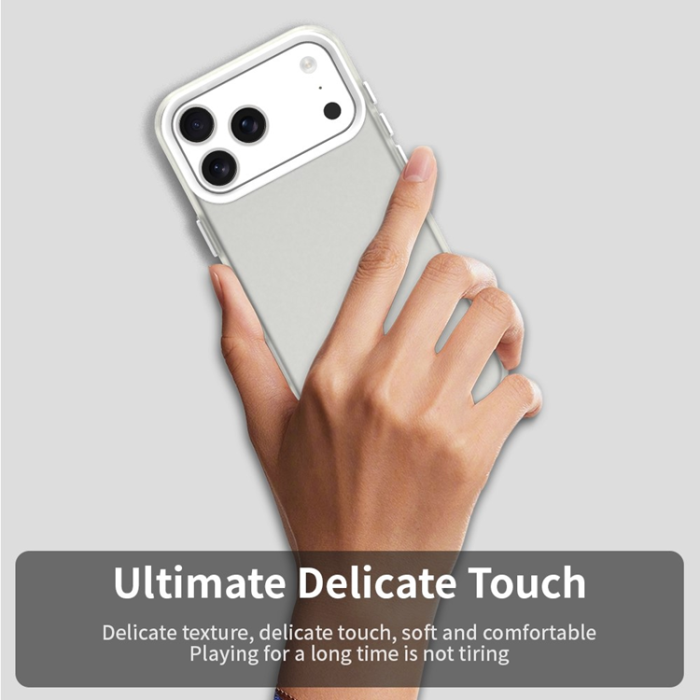 A-One Brand - iPhone 17 Pro Mobilskal Matte Anti-Drop - Vit