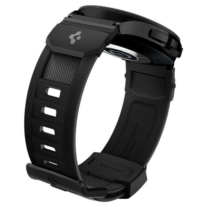 UTGATT5 - Spigen Rugged Band Galaxy 4/4 Classic / Active 2 / Huawei Gt 2 42 mm - Svart