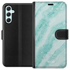 iSecrets - Pl&aring;nboksfodral till Samsung Galaxy A34 med Mint Marble
